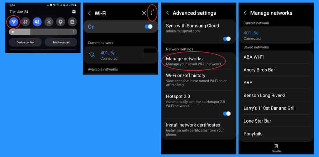 wi-fi network manager