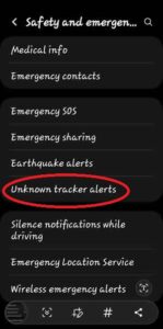 Tracker detect Android app - Stop Airtag Stalking 