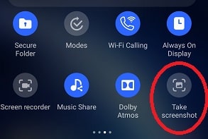 Take screenshot on Android