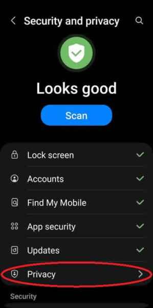 Google Privacy Settings Android