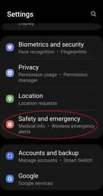 How to Add medical information to Android
