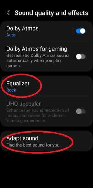 Improve sound quality on android