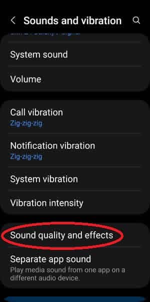 Improve sound quality on android