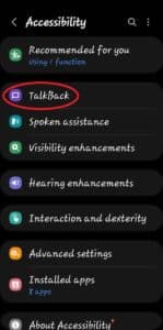 TalkBack Screen Reader for Blind and visually impaired