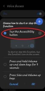 android voice commands